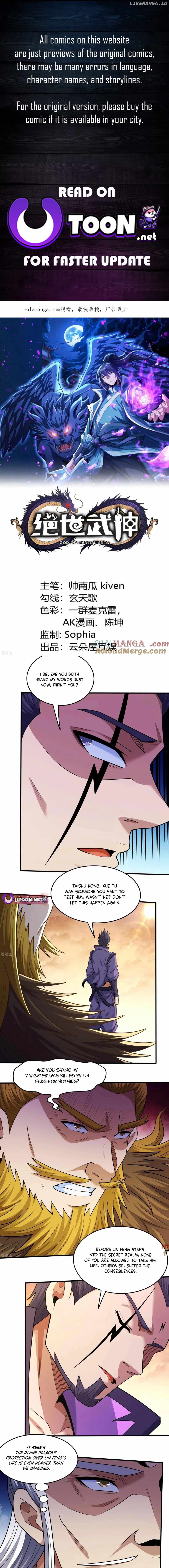 God of Martial Arts Chapter 840 1